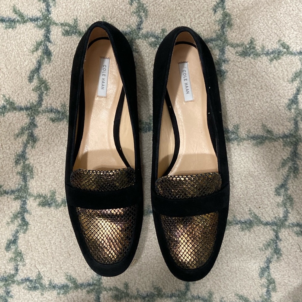 Cole Haan Dakota Loafer Black Suede